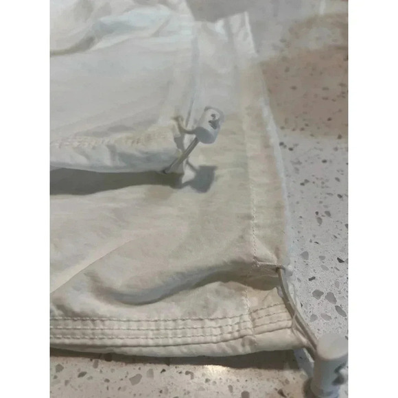 ASOS design pants drawstring waist and ankles size 6 women’s white - Picture 2 of 6